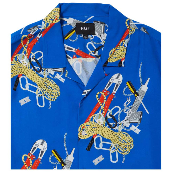Huf Ανδρικό πουκάμισο Skidrokyo Resort Top Shirt